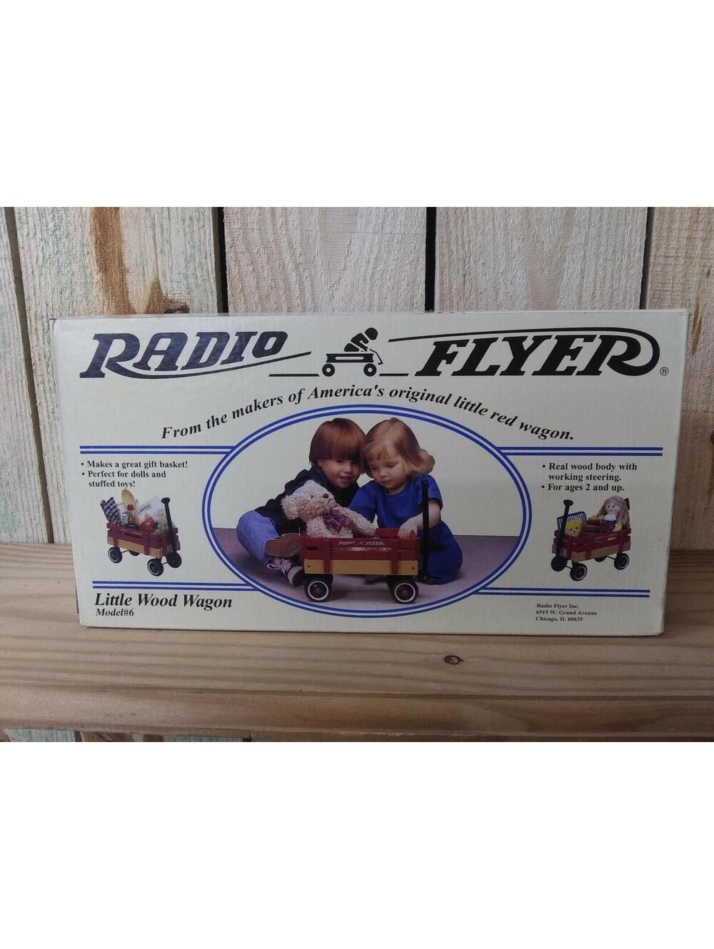 Radio Flyer - Classic - Original Little Red Mini Wood Wagon : #6 -